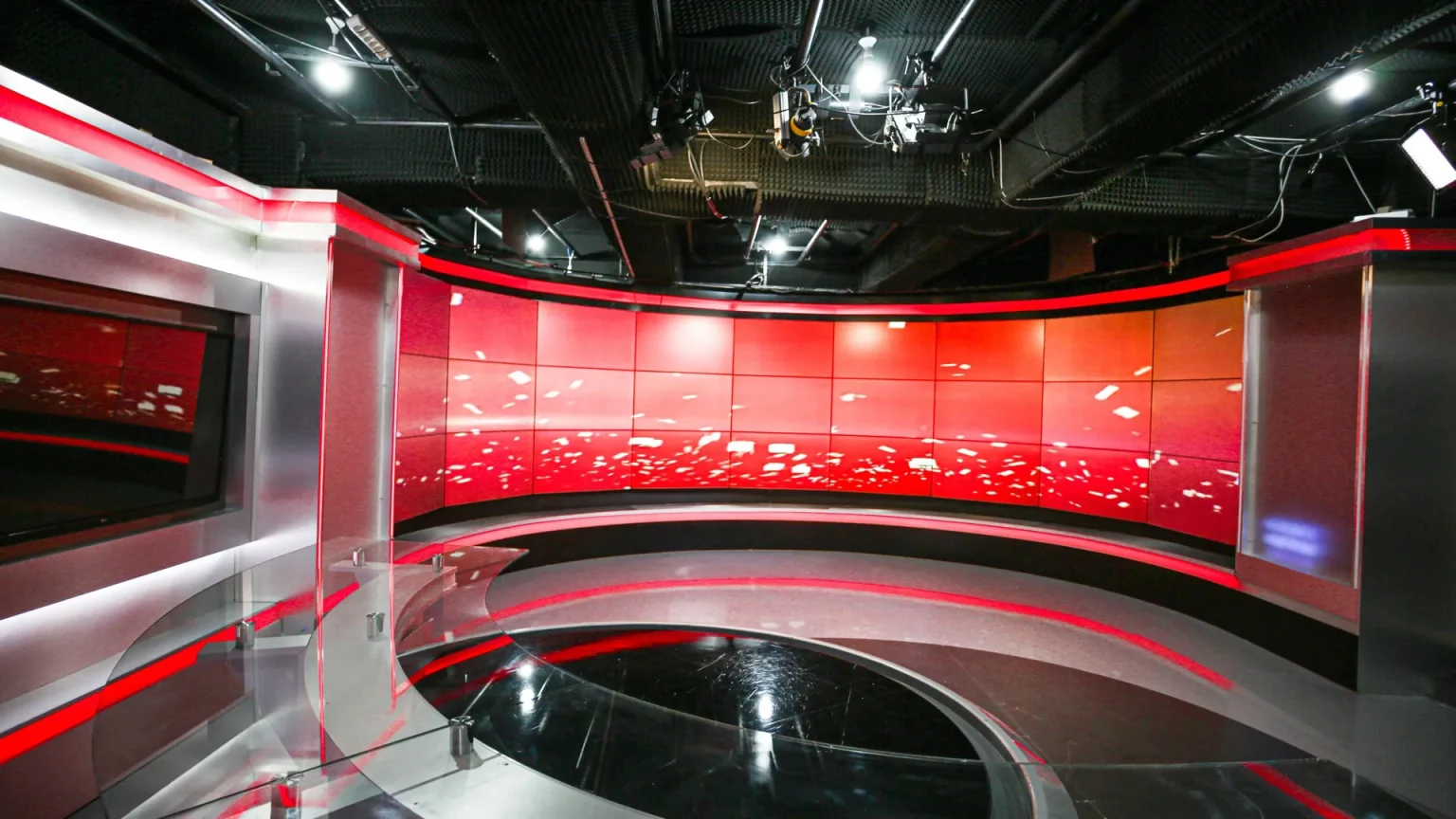 MediaCity Studio D live television studio in Istanbul