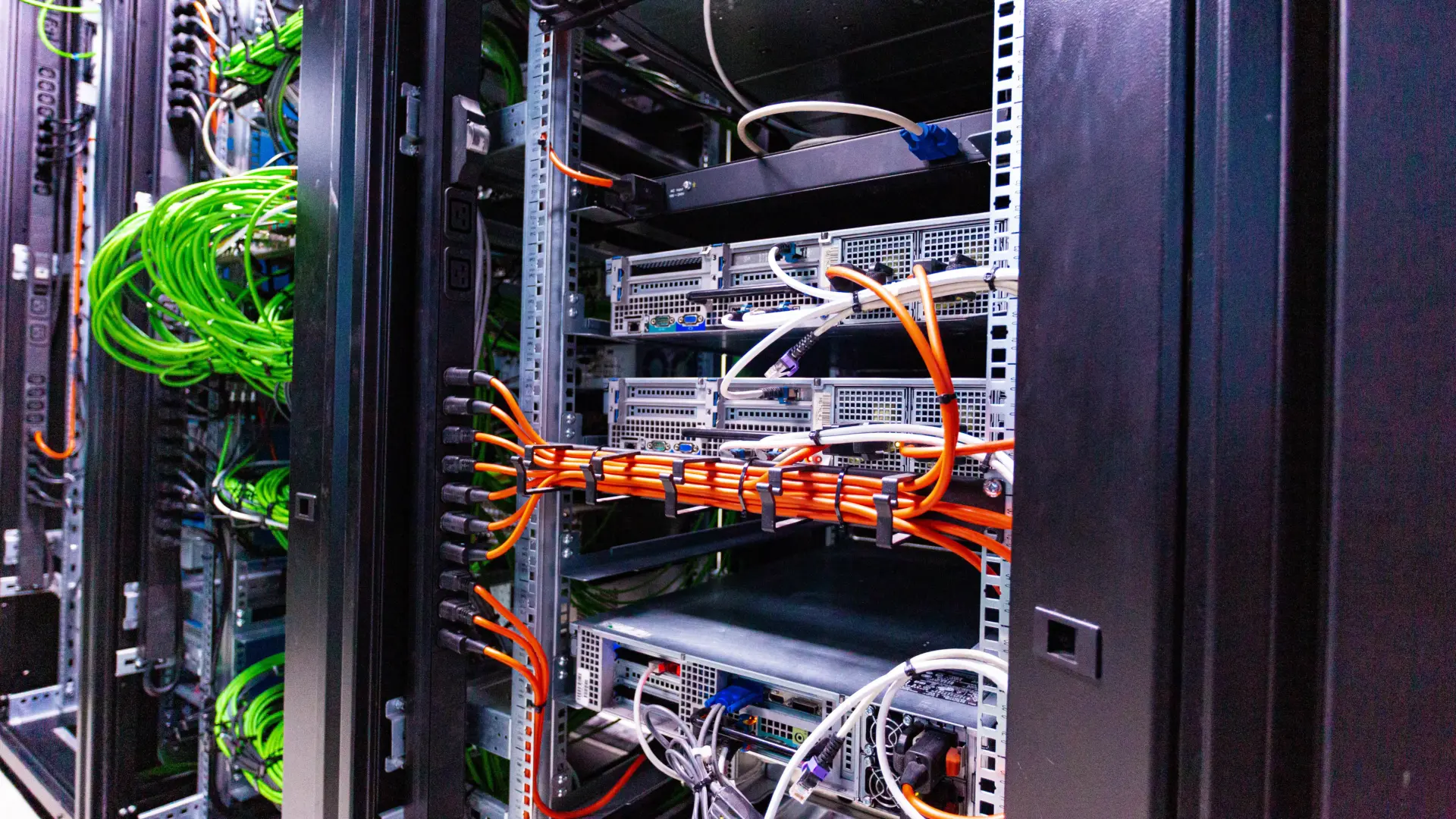 System integration project in MediaCity's server room